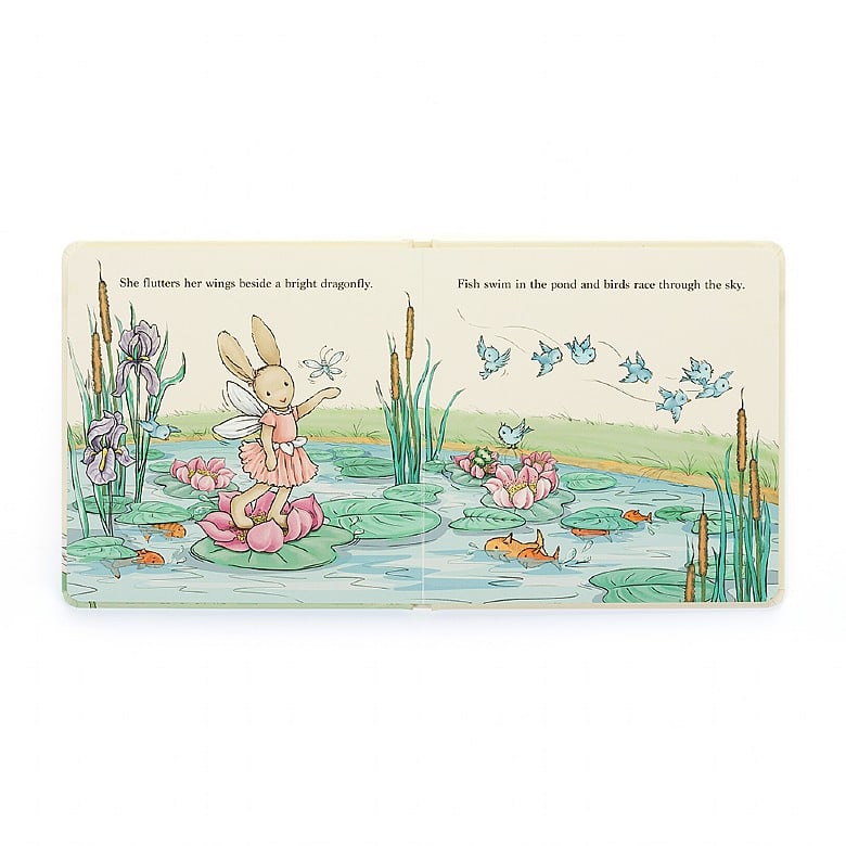 Jellycat Lottie Fairy Bunny Book - Princess and the Pea