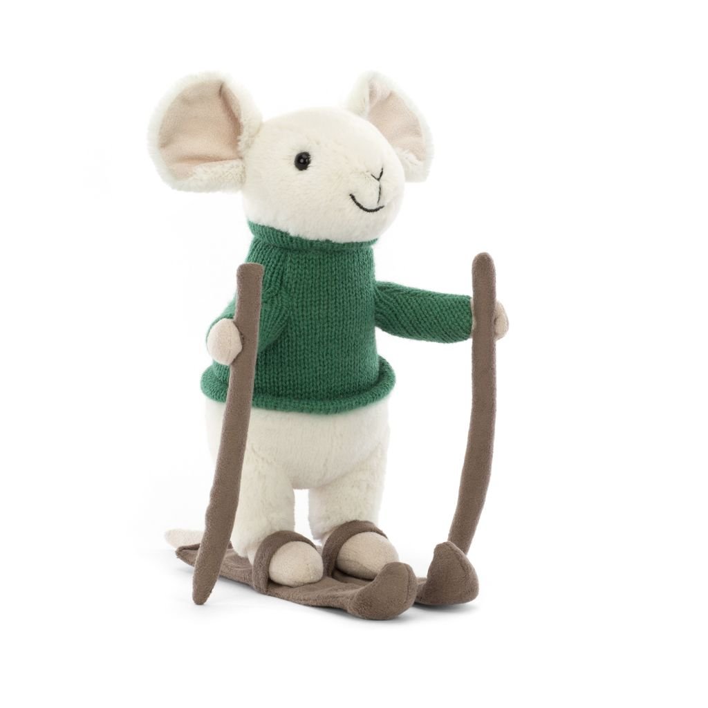 Jellycat Merry Mouse Skiing - Princess and the Pea