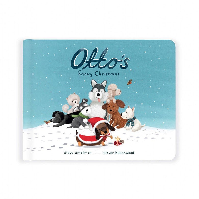 Jellycat Otto's Snowy Christmas Book - Princess and the Pea