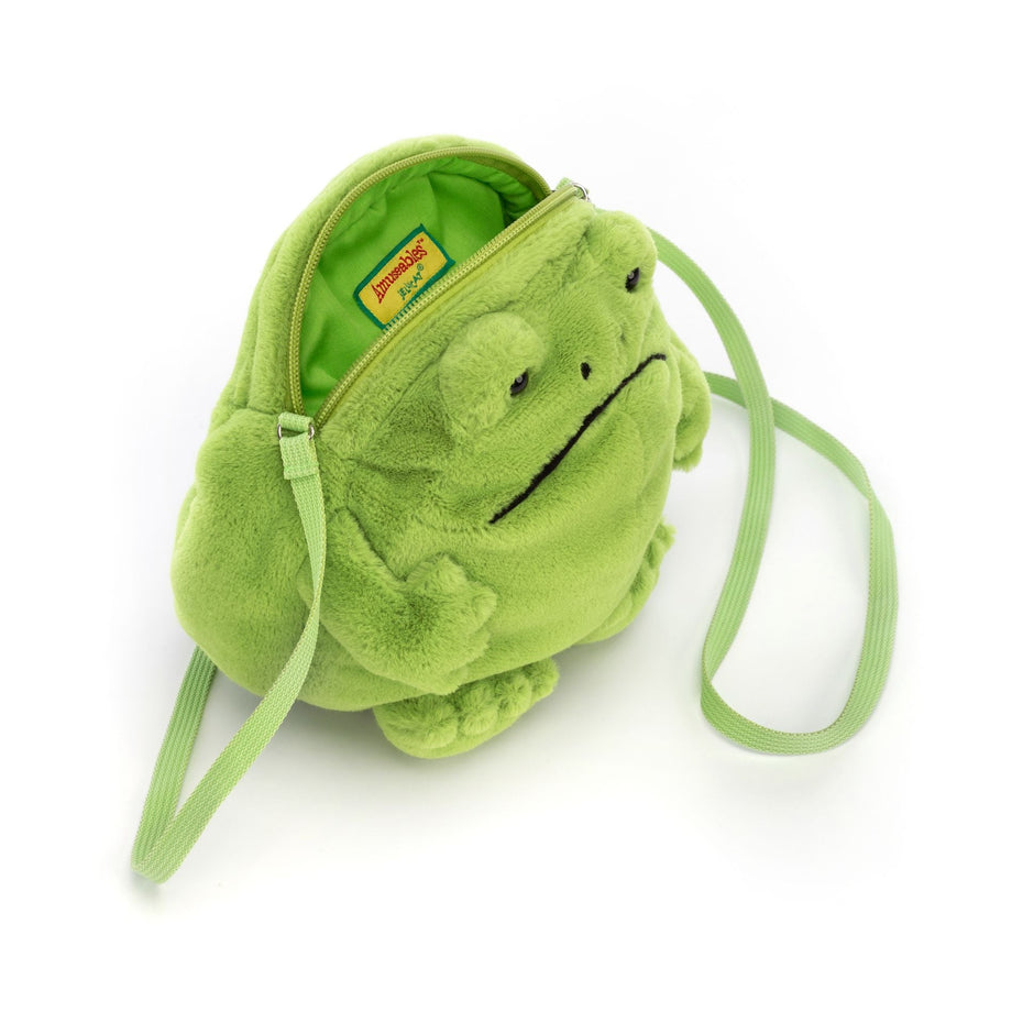 Jellycat Ricky Rain Frog Bag – Princess and the Pea