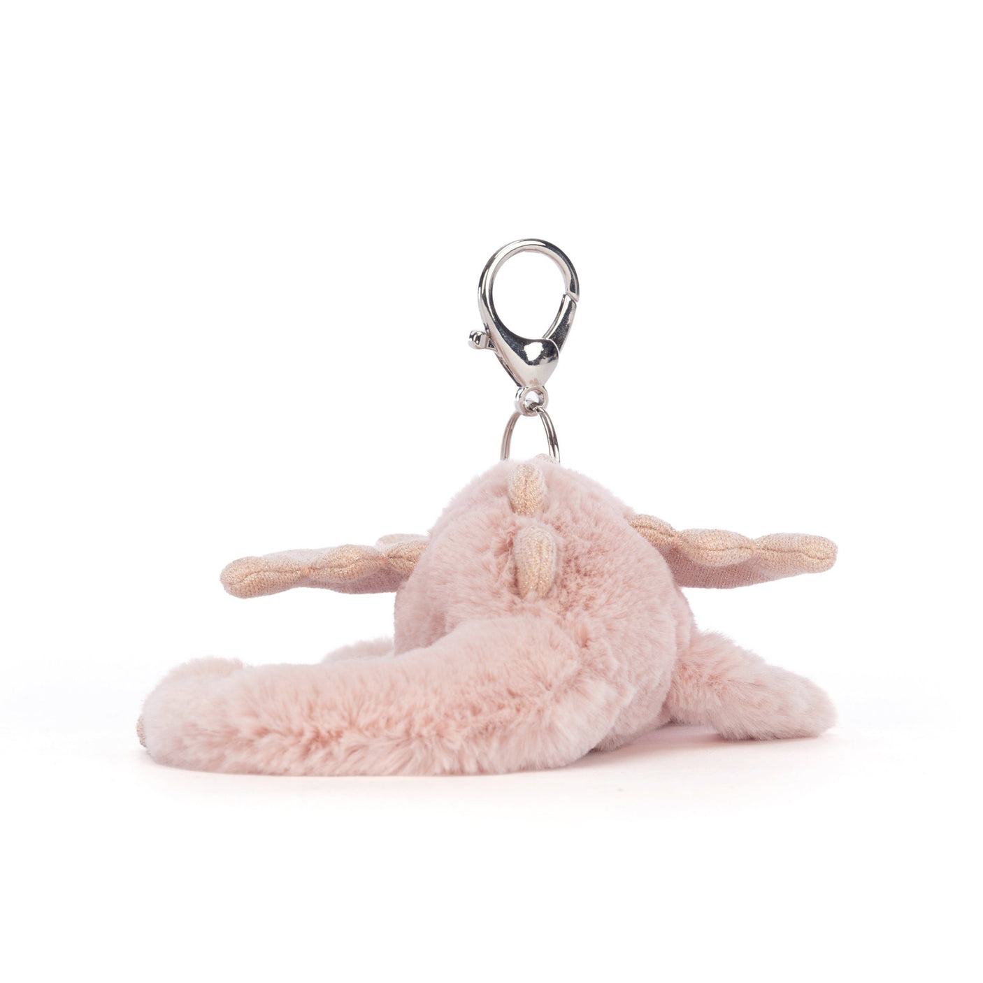 Jellycat Rose Dragon Bag Charm - Princess and the Pea