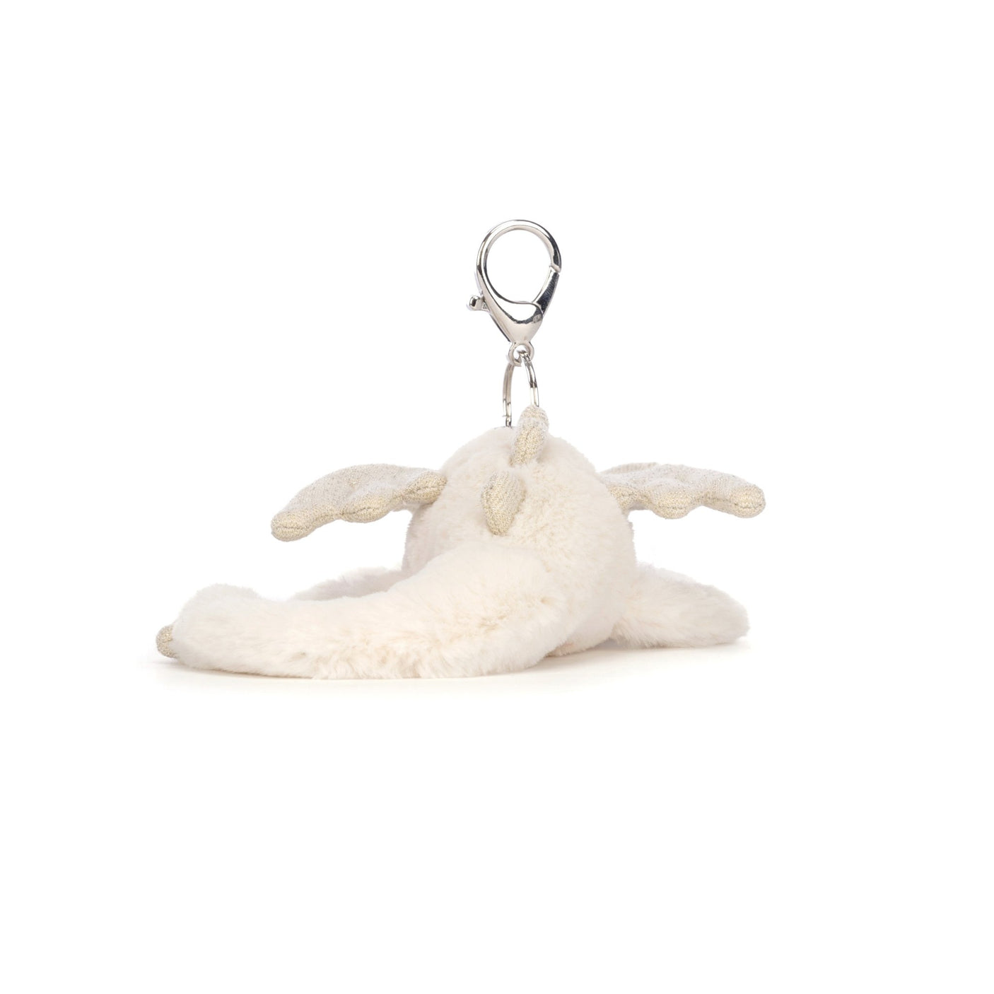 Jellycat Snow Dragon Bag Charm - Princess and the Pea