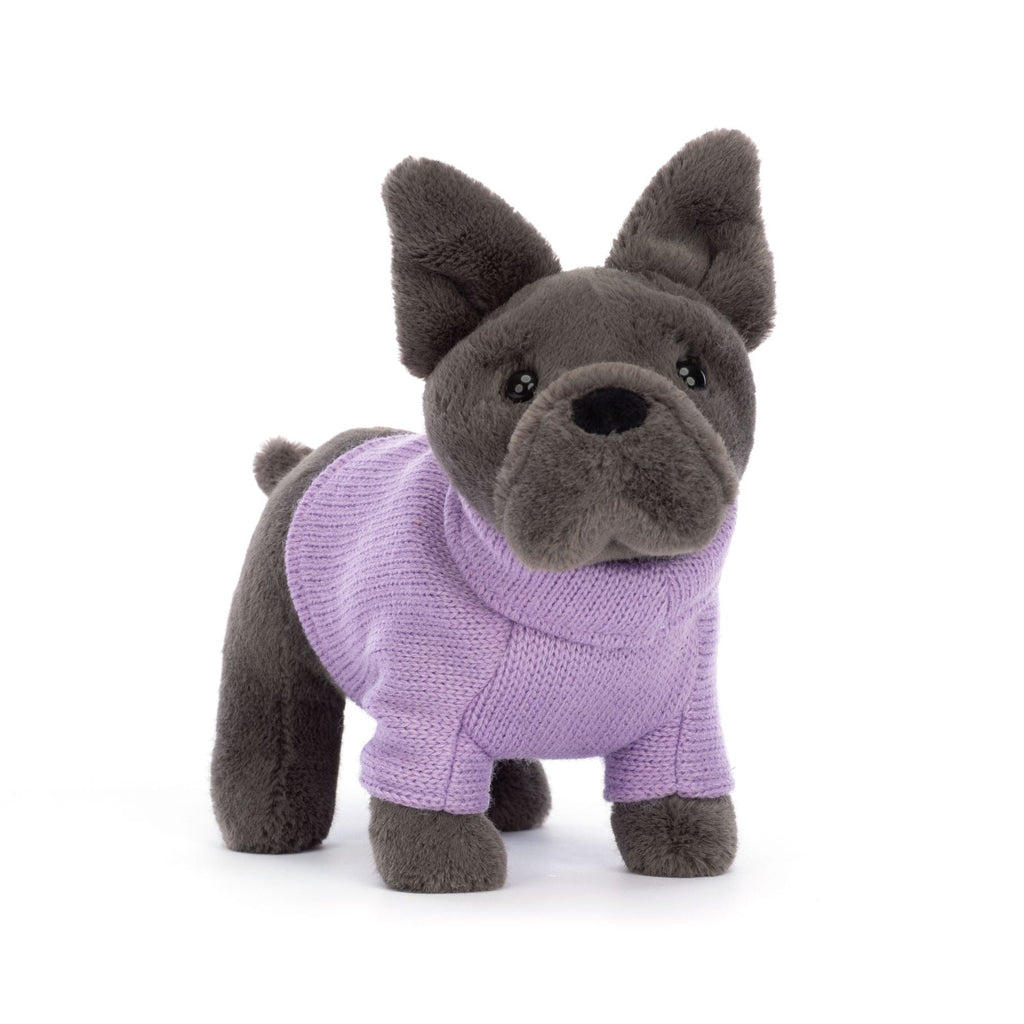 Jellycat Sweater French Bulldog Purple - Princess and the Pea