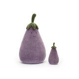 Jellycat Vivacious Vegetable Eggplant Large - Princess and the Pea