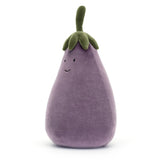 Jellycat Vivacious Vegetable Eggplant Large - Princess and the Pea
