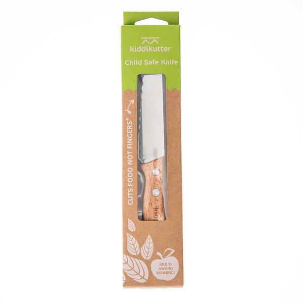 KIDDIKUTTER CHILD SAFE KNIFE With Wood Handle - Princess and the Pea
