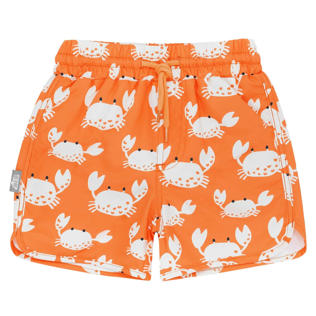 Kids UV Swim Shorts - Crabby Crab - Princess and the Pea