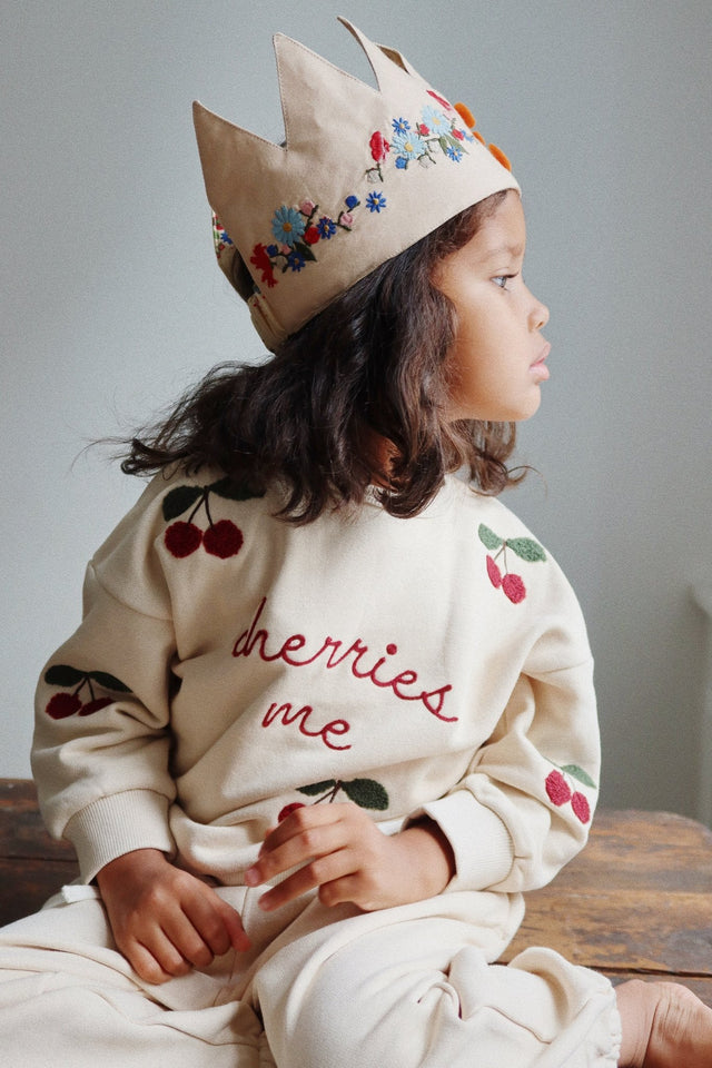 Konges Slojd Lou Sweatshirt - Cherry - Princess and the Pea