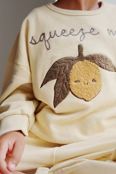 Konges Slojd Lou Sweatshirt - Lemon - Princess and the Pea