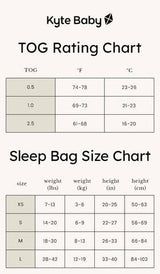 Kyte Baby Sleep Bag in Slate (1.0 Tog) - Princess and the Pea