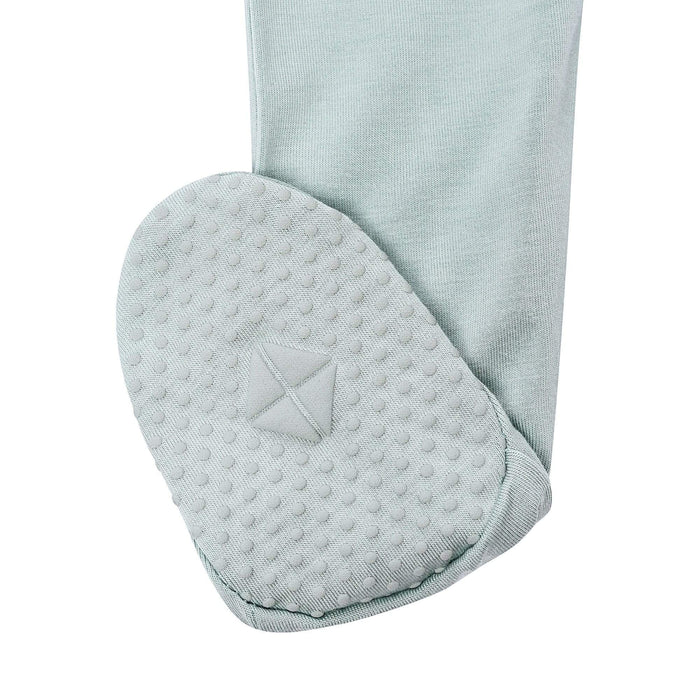 Kyte Baby Zippered Footie in Sage - Princess and the Pea