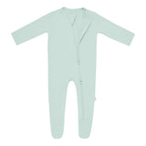 Kyte Baby Zippered Footie in Sage - Princess and the Pea