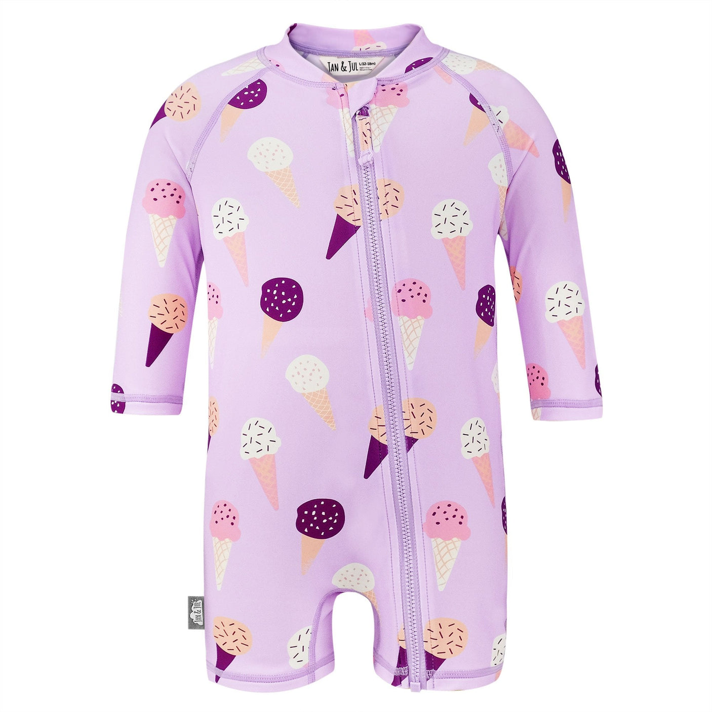 Lavender Ice Cream 1-pc UV Jumpsuit - Princess and the Pea