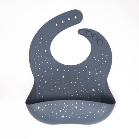 Lil North Co. Blue Star Silicone Bib - Princess and the Pea