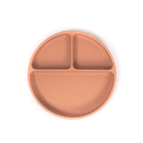 Lil North Co. Terracotta Silicone Suction Divider Plate - Princess and the Pea