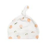 Lulujo Hello World Hat & Swaddle Sets - Peaches - Princess and the Pea