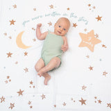 Lulujo Written in the Stars - Milestone Blanket - Princess and the Pea