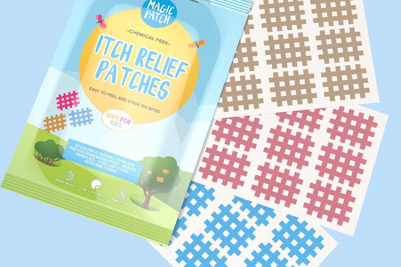 MagicPatch Itch Relief Patches - Princess and the Pea