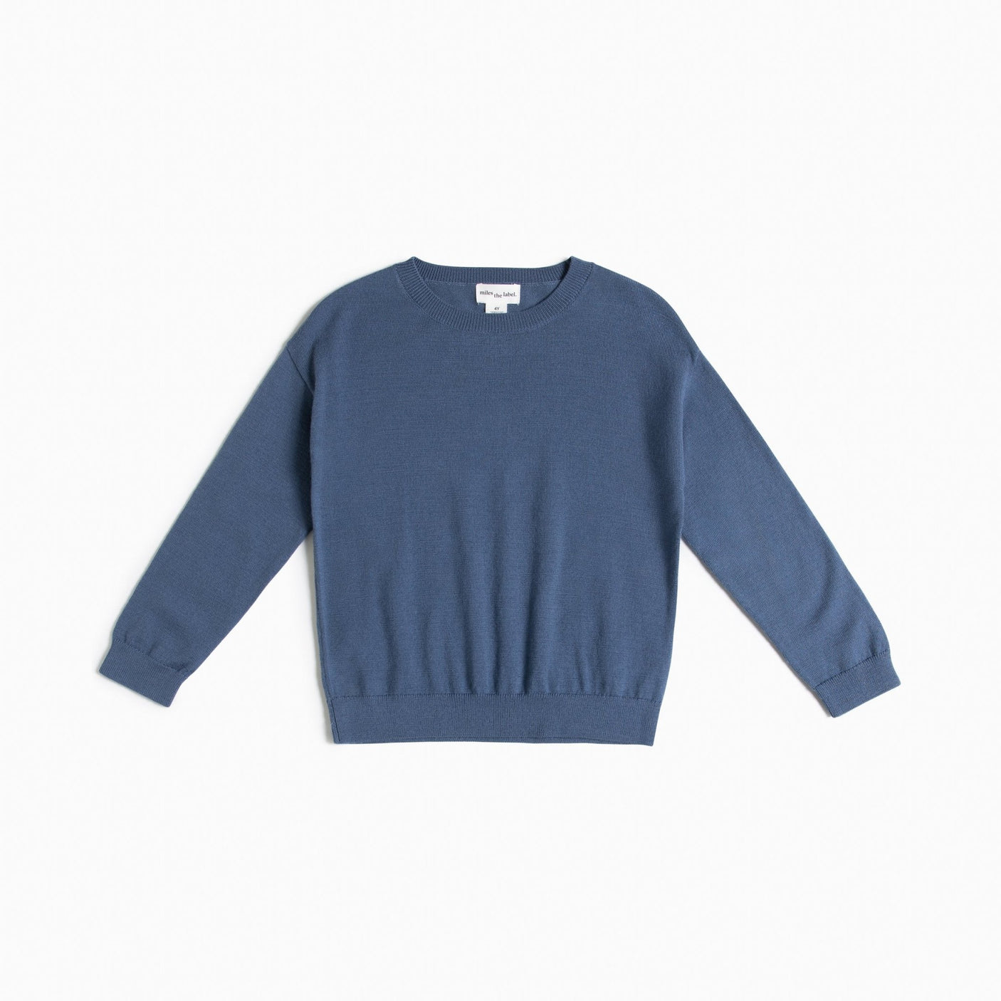 Merino Wool Responsible Sweater - Dusty Blue - Princess and the Pea