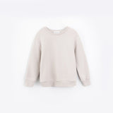 "Miles Basics" Cement Fleece Sweatshirt - Princess and the Pea