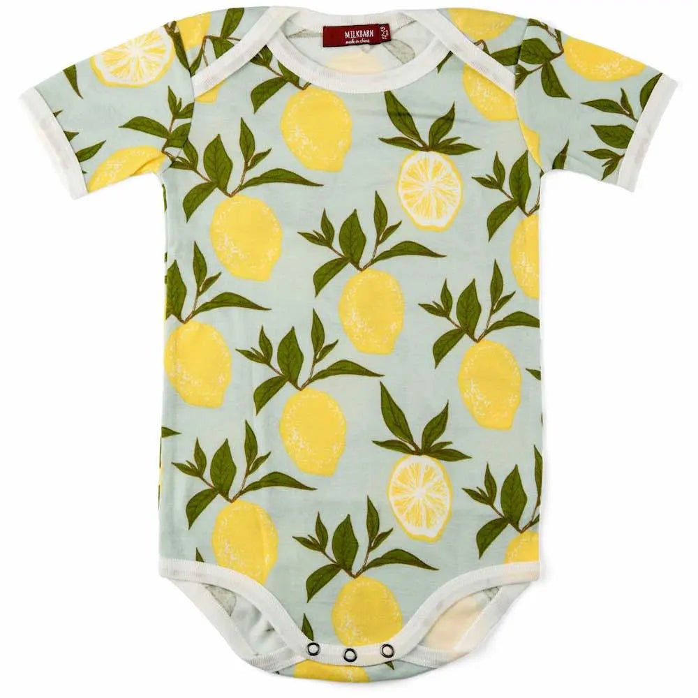 Milkbarn Organic One Piece Lemon - Princess and the Pea