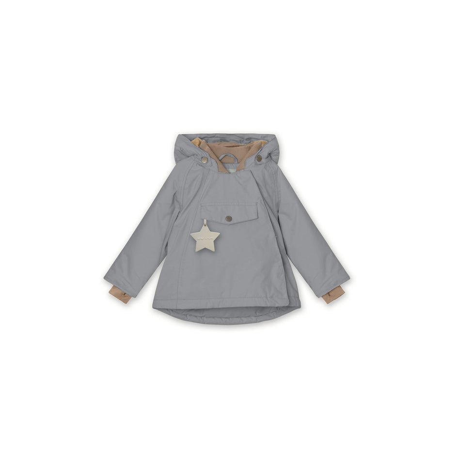 Mini A Ture - Wang fleece lined winter jacket - Monument Blue - Princess and the Pea