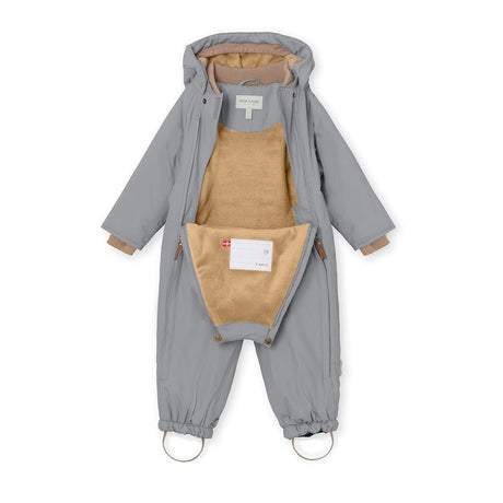 Mini A Ture - Wisti fleece lined snowsuit - Monument Blue - Princess and the Pea