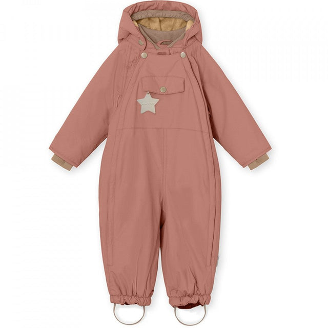 Mini A Ture - Wisti fleece lined snowsuit - Wood Rose - Princess and the Pea