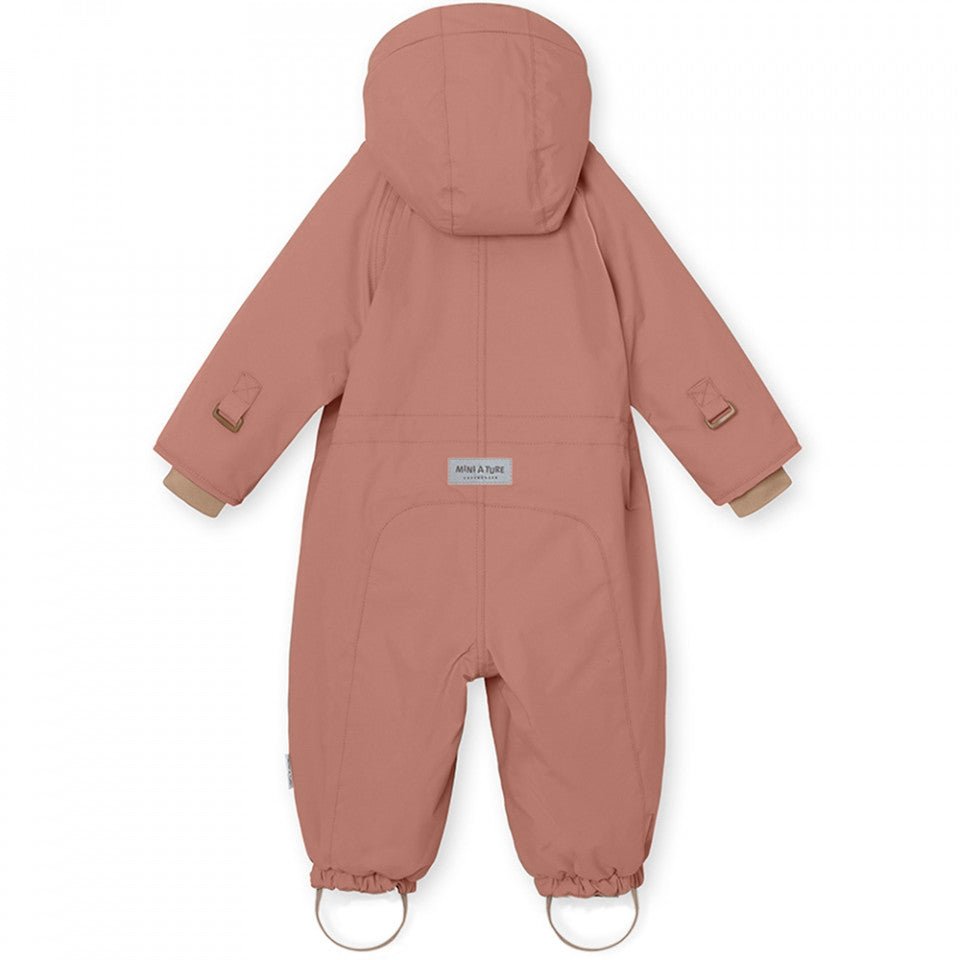 Mini A Ture - Wisti fleece lined snowsuit - Wood Rose - Princess and the Pea