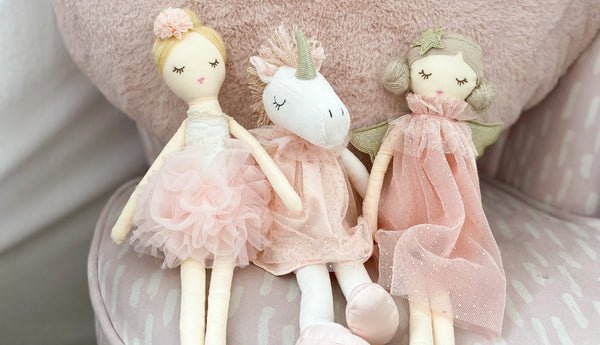 MON AMI - ARIEL FAIRY DOLL PINK - Princess and the Pea