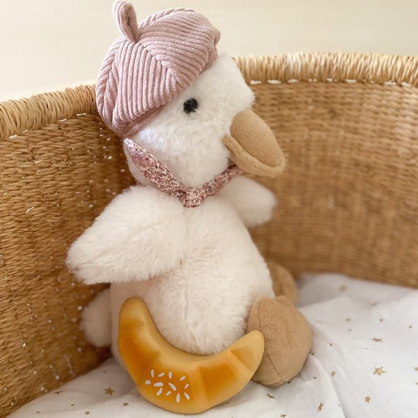 MON AMI - Colette the Duck Plush Toy - Princess and the Pea