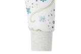 Nest Designs 1.0 TOG Bamboo Long Sleeve Footed Sleep Bag - Stars White - Princess and the Pea