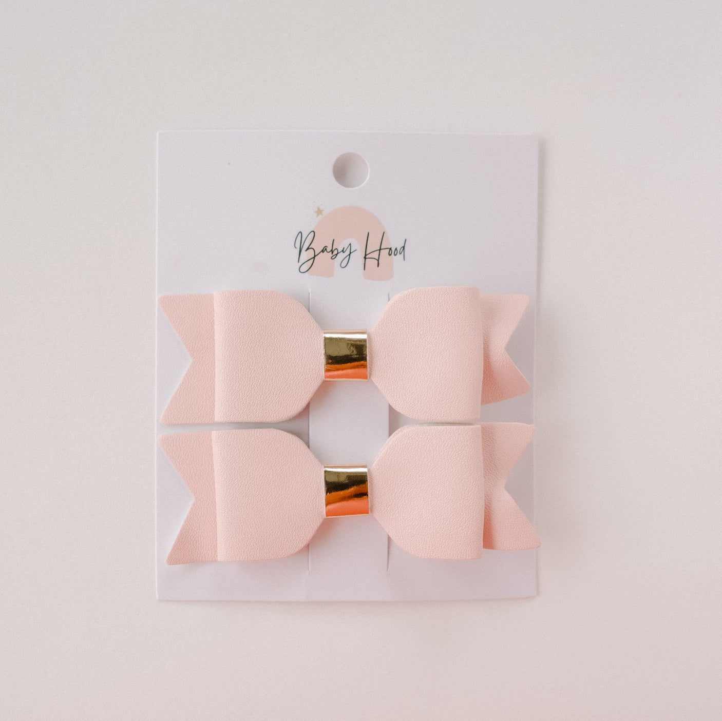 Olivia Classic Bow Hair Clip Set - Princess and the Pea