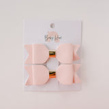 Olivia Classic Bow Hair Clip Set - Princess and the Pea