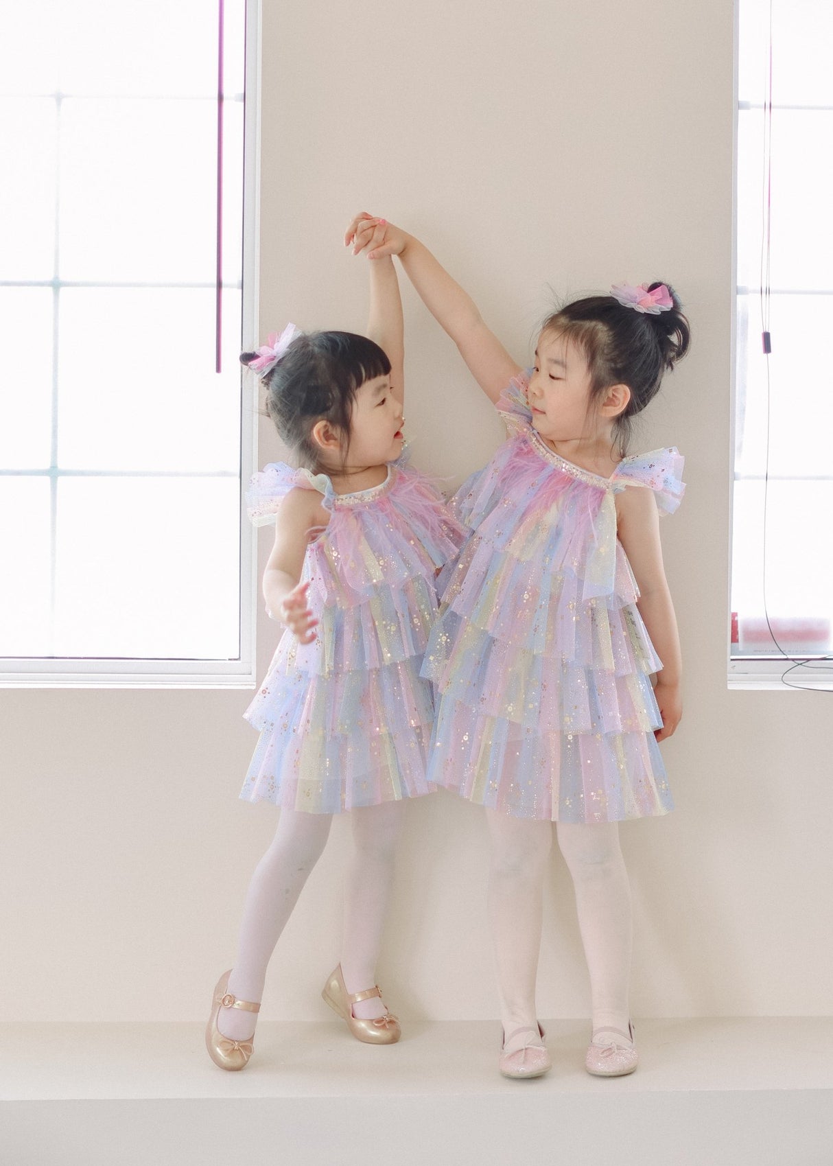 PETITE HAILEY Layered Dress Purple - Princess and the Pea