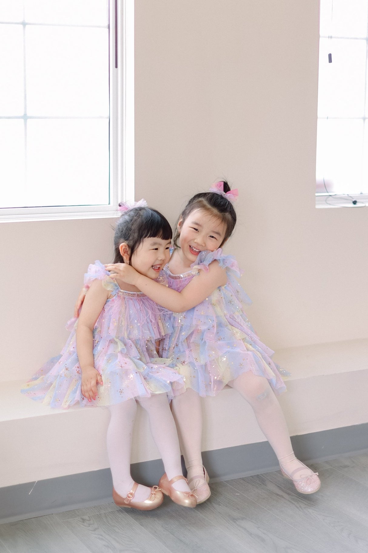 PETITE HAILEY Layered Dress Purple - Princess and the Pea