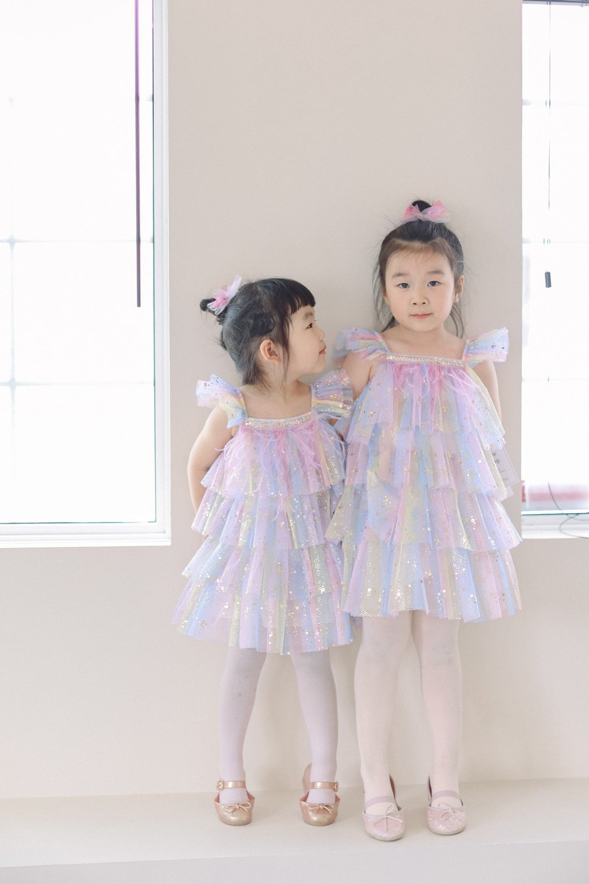 PETITE HAILEY Layered Dress Purple - Princess and the Pea