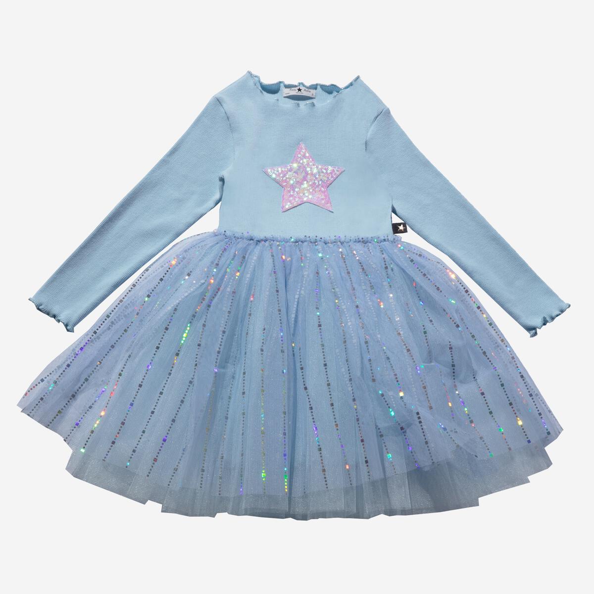 PETITE HAILEY Pastel PH Tutu Dress - Blue - Princess and the Pea