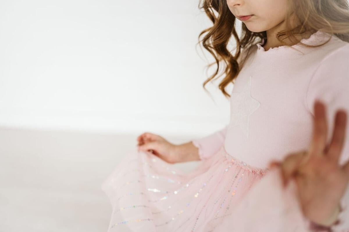 PETITE HAILEY Pastel PH Tutu Dress - Pink - Princess and the Pea