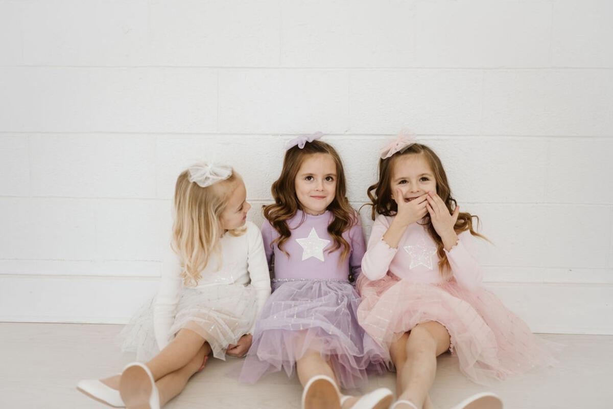 PETITE HAILEY Pastel PH Tutu Dress - Purple - Princess and the Pea