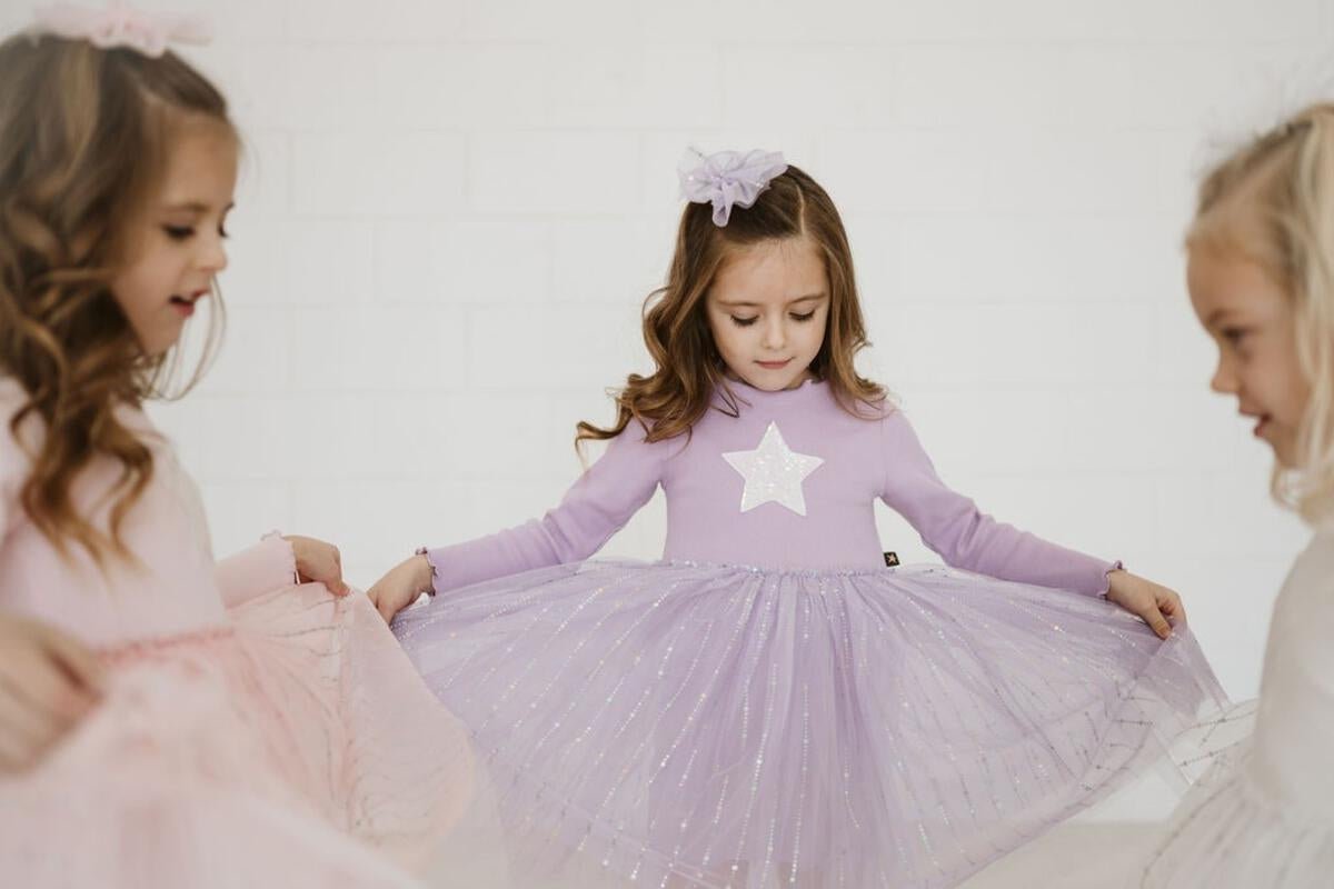 PETITE HAILEY Pastel PH Tutu Dress - Purple - Princess and the Pea