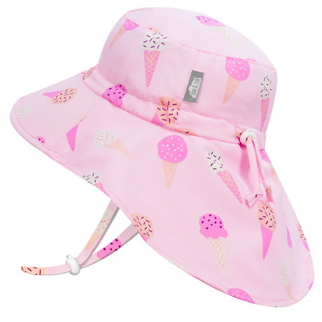 Pink Ice Cream Aqua-Dry Adventure Hat - Princess and the Pea