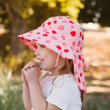 Pink Strawberry Aqua-Dry Adventure Hat - Princess and the Pea