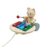 PlanToys Pull Along Musical Bear - Princess and the Pea