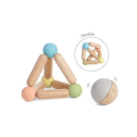 PlanToys Triangle Clutching Toy - Pastel - Princess and the Pea