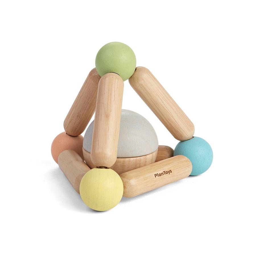 PlanToys Triangle Clutching Toy - Pastel - Princess and the Pea