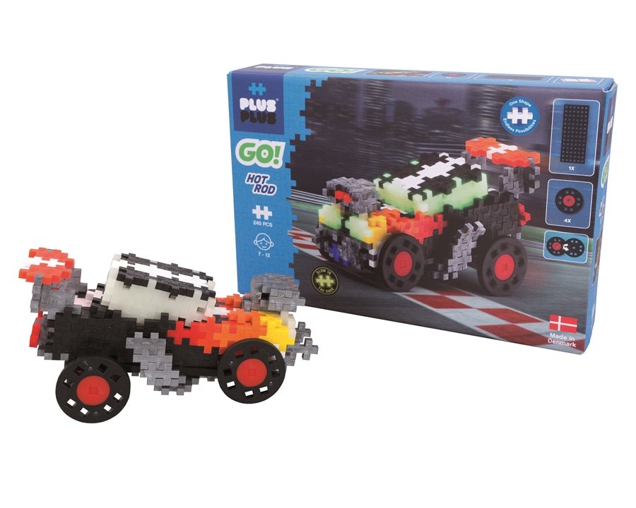 Plus-Plus GO! - Hot Rod - Princess and the Pea