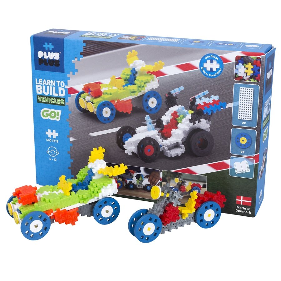 Plus-Plus GO! - Learn to Build Vehicles - Princess and the Pea