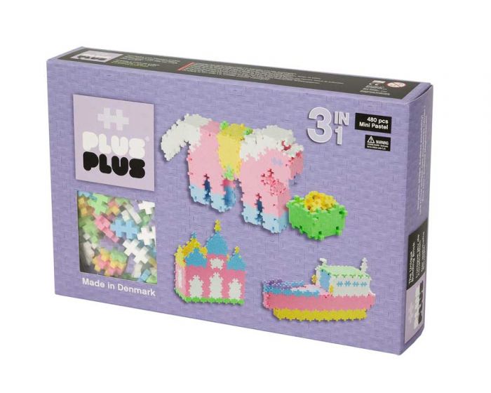 Plus-Plus Mini Pastel 480 Pcs - Princess and the Pea