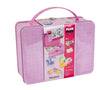 PlusPlus Metal Suitcase - Big Pastel - 70 pcs - Princess and the Pea